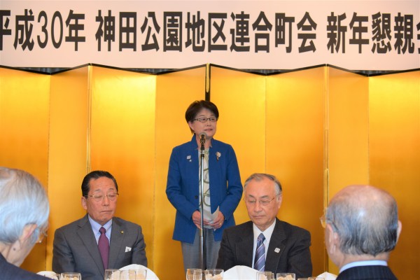 松本佳子区議会議長