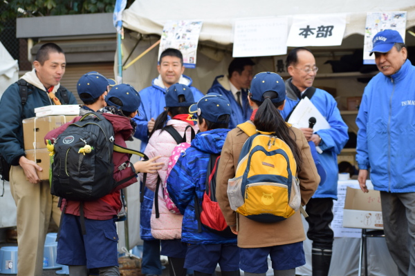 石津会長「みんなで嬬恋村に遊びに来てね」