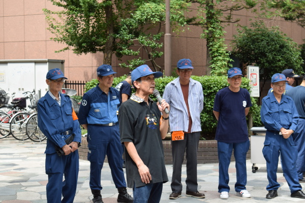 来年の当番町会である内神田旭町々会　丸木町会長