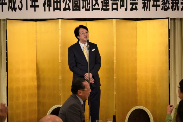 堀井連合町会副会長