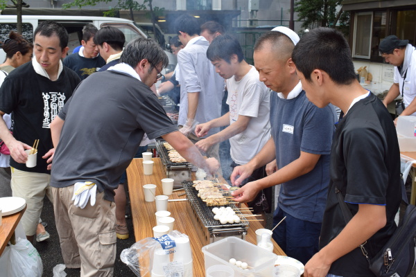 どんどん焼きます