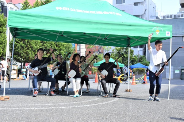 津軽三味線「いろはの会」さん（盛り上げ上手）