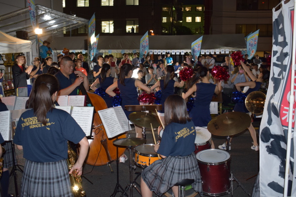 吹奏楽とダンスの共演