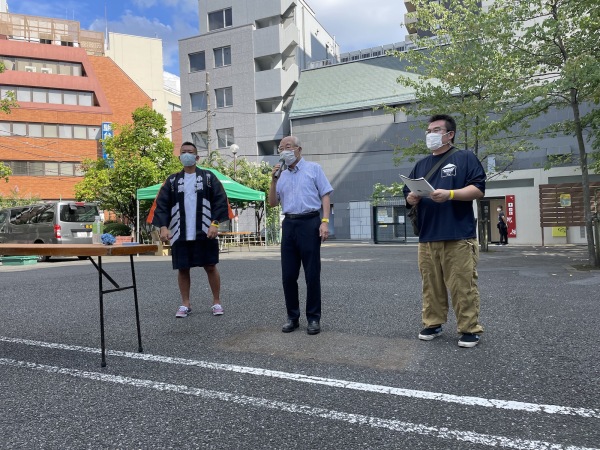 大井町会長によるご挨拶