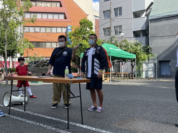 飯田様による木遣り