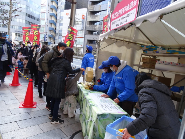 抽選会の様子