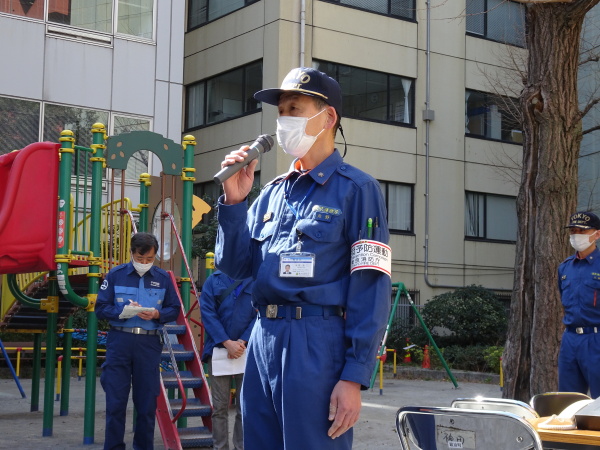 神田消防署 鍛冶町出張所 永野所長