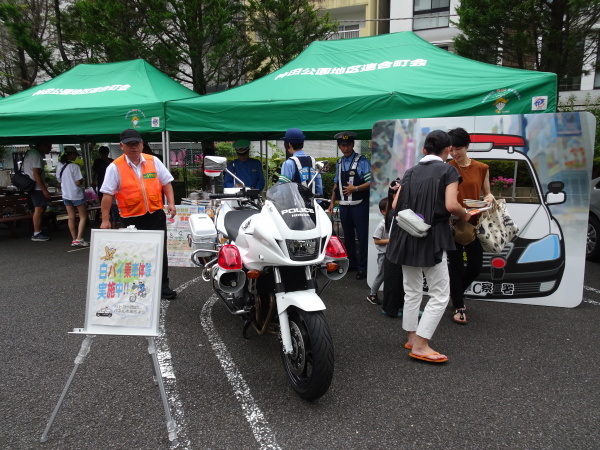 神田警察ブースの様子