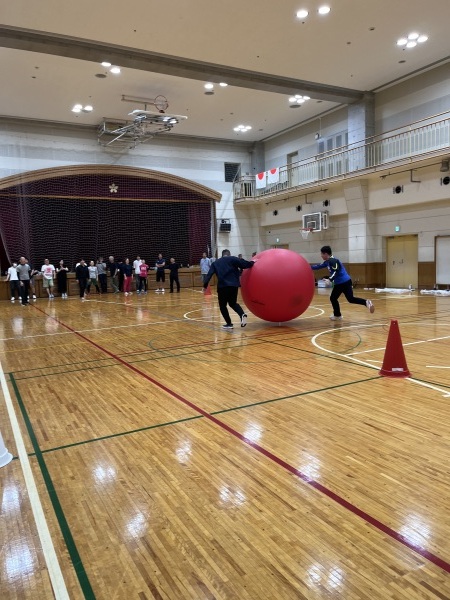 前日も転がしました