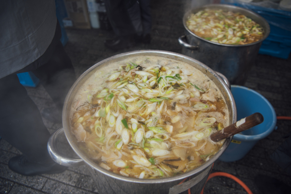 たっぷりの豚汁